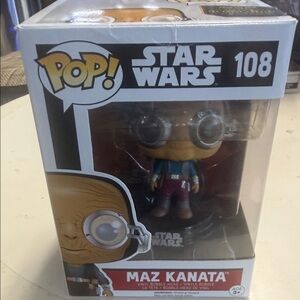 Funko Maz Kanata Pop! Vinyl Figure - Brown, Blue, Red
